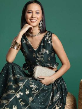 Ethnic Printed Ready to Wear Lehenga Choli