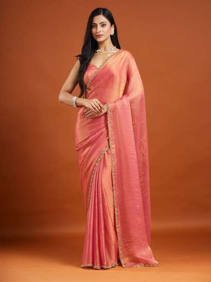 Embellished Beads and Stones Saree
